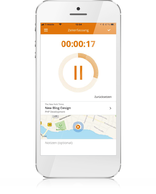 Mobile Stundenzettel App